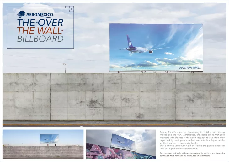Aeromexico "Over any wall"
