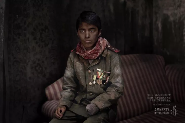 Amnesty International: The youngest war veterans