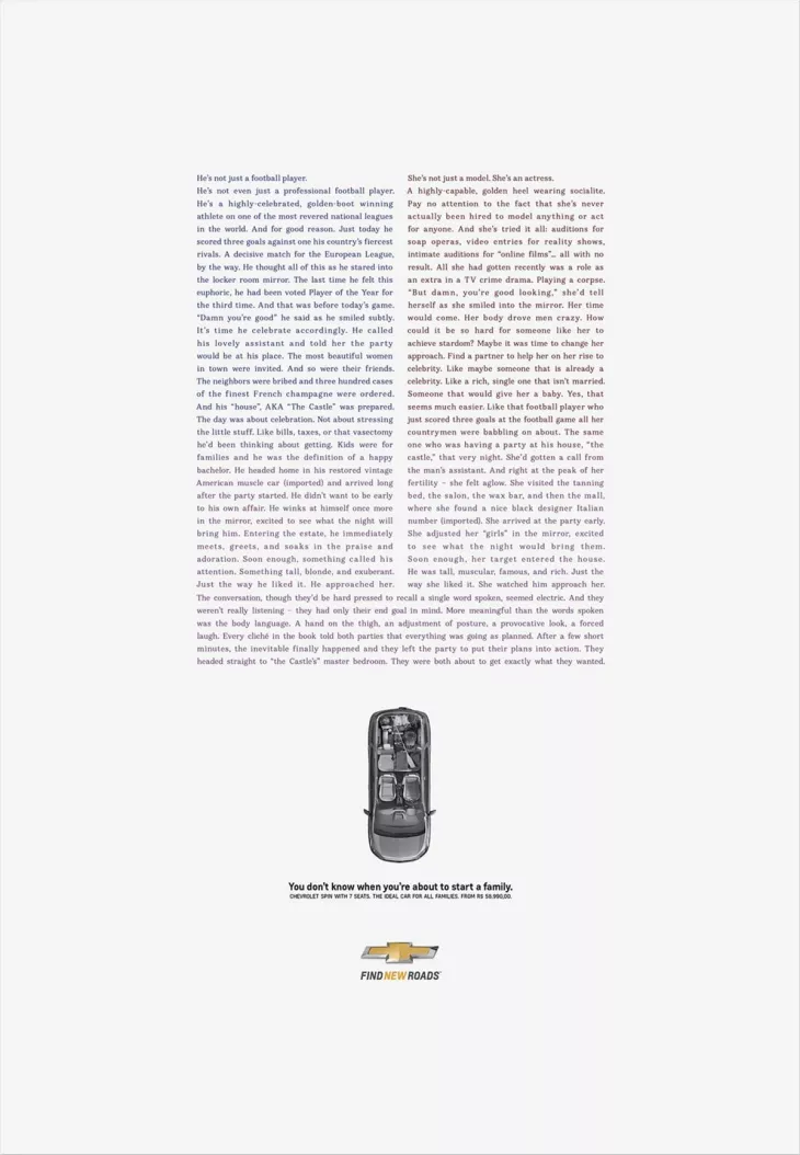 Chevrolet ads