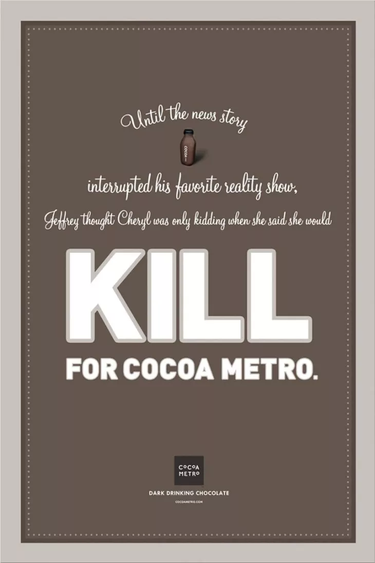 Cocoa Metro print ads