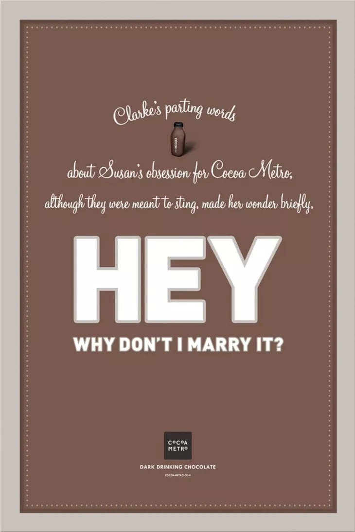 Cocoa Metro print ad