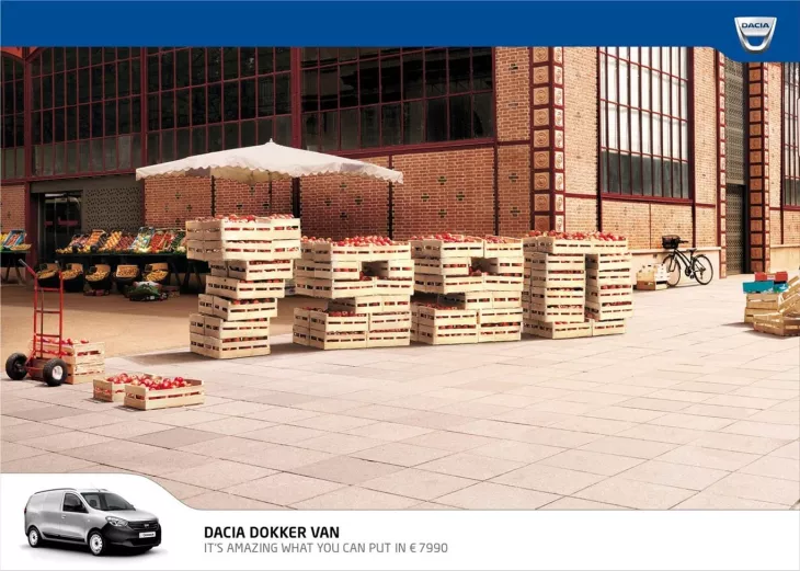 Dacia print ads