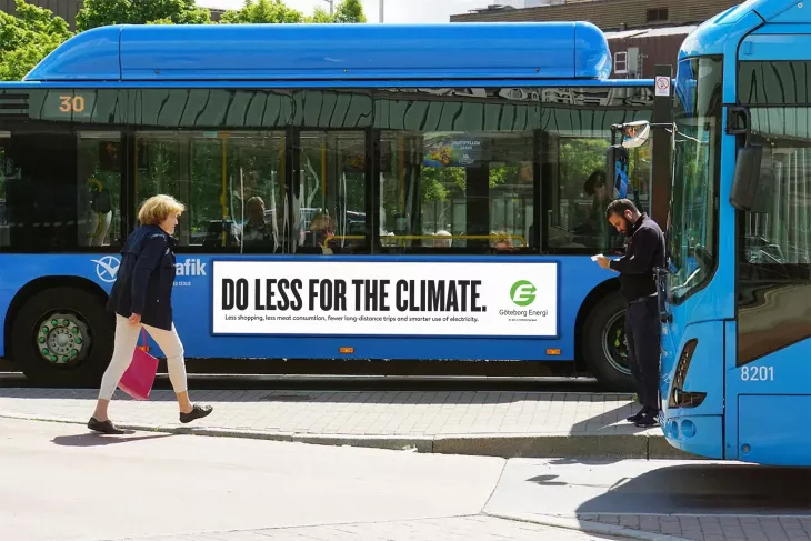 Do Less for the Climate