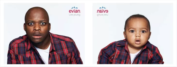 Evian print
