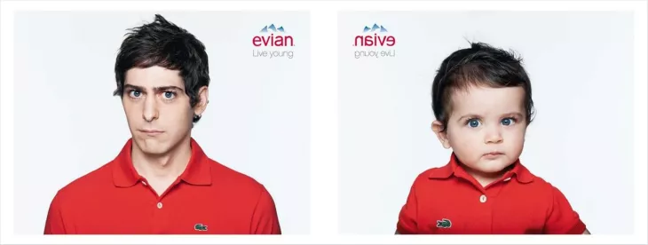 Evian print