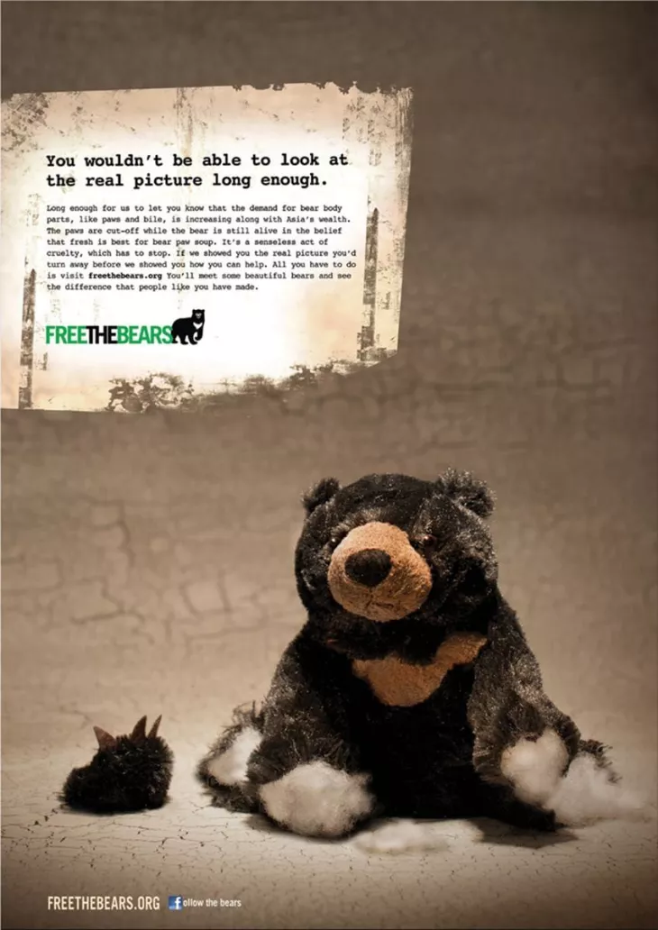 Free The Bears ads