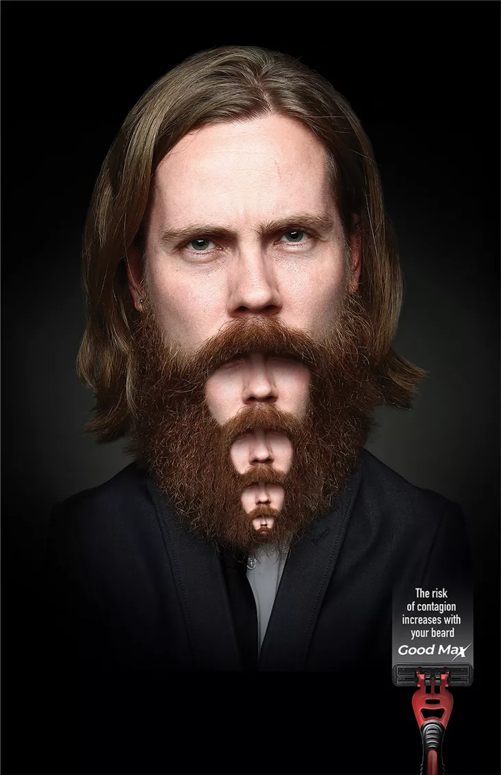 Good Max "Bearded" ads