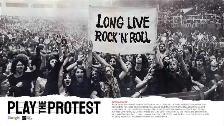 Google + HMCT "Play The Protest"