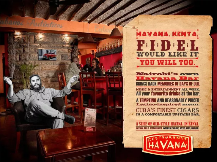 Havana Bar & Restaurant ads