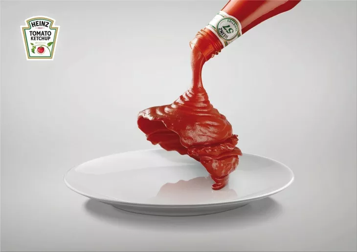 Heinz Ketchup print