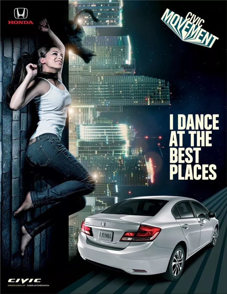 Honda Civic ads
