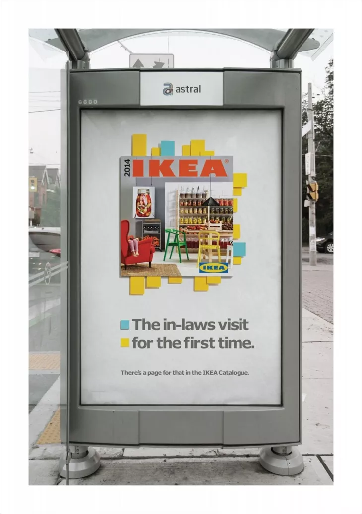 IKEA outdoor ads