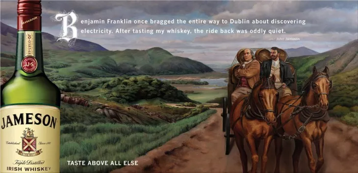 Jameson Irish Whiskey ads
