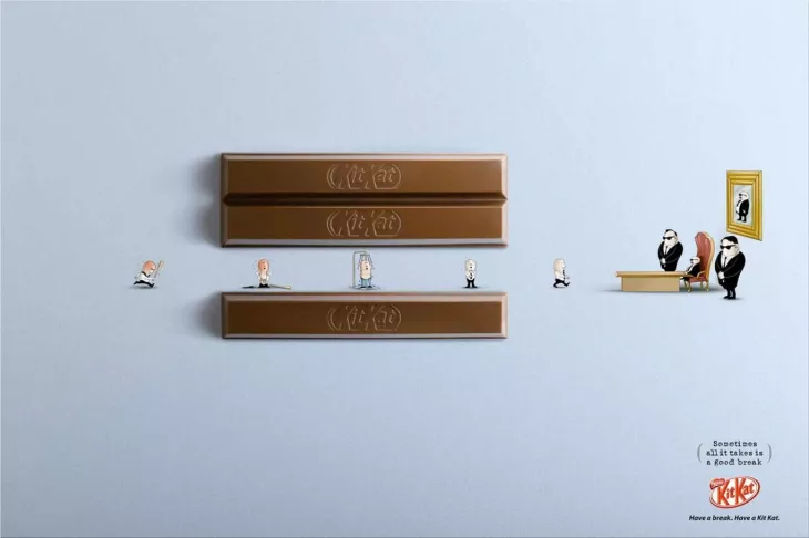 Kit Kat print ads