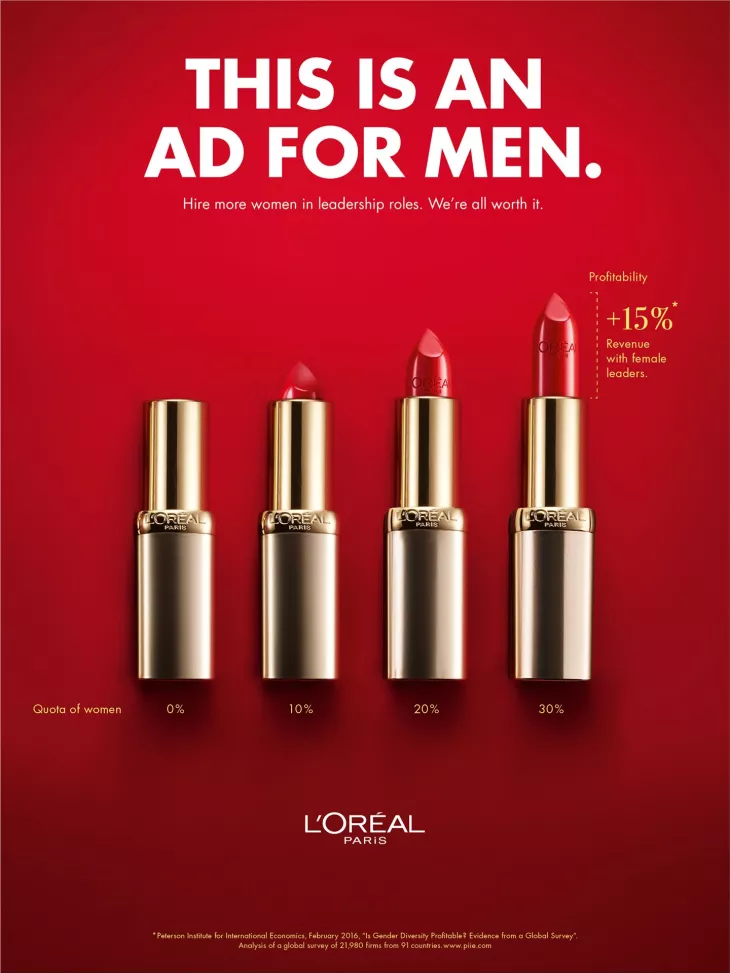 L'Oreal "This Is An Ad For Men"