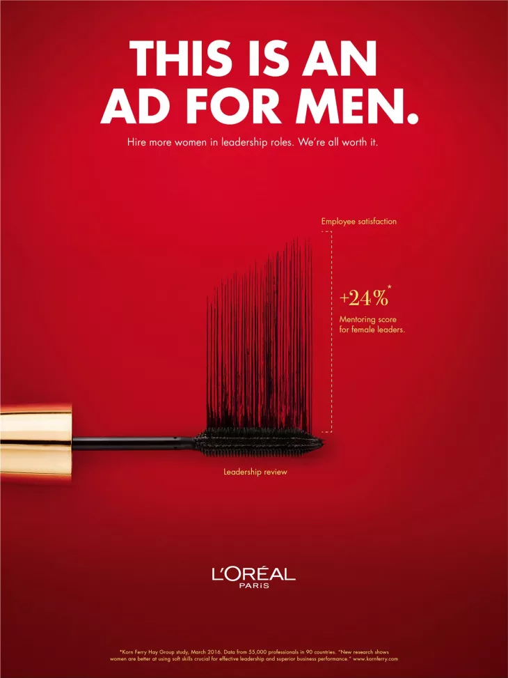 L'Oreal "This Is An Ad For Men"