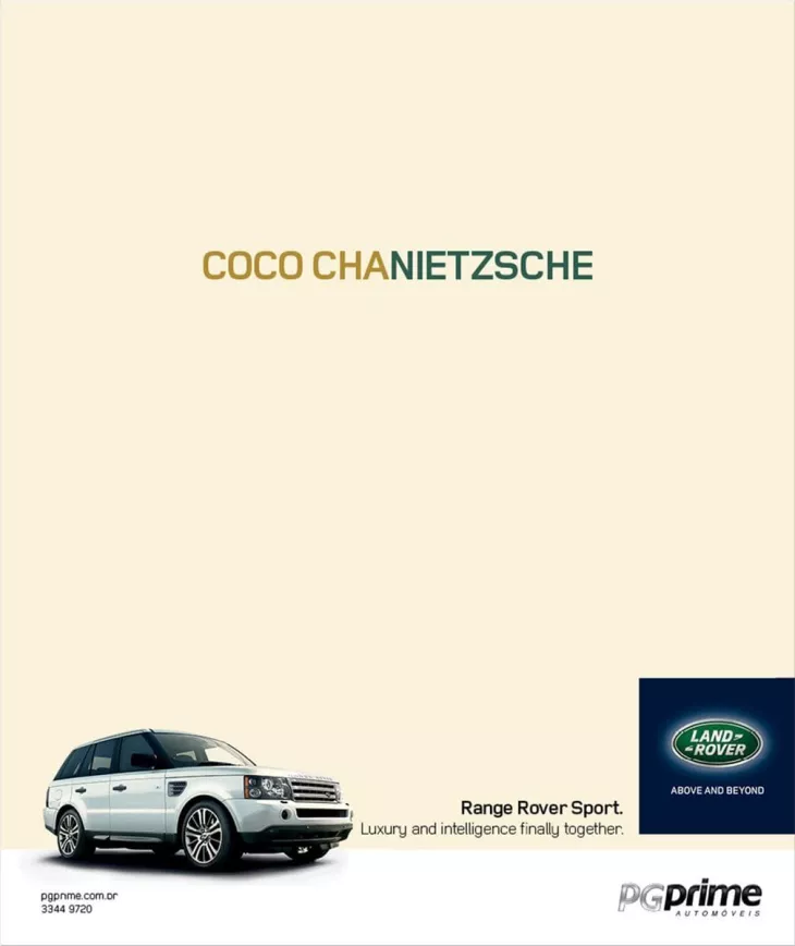 Land Rover print ads