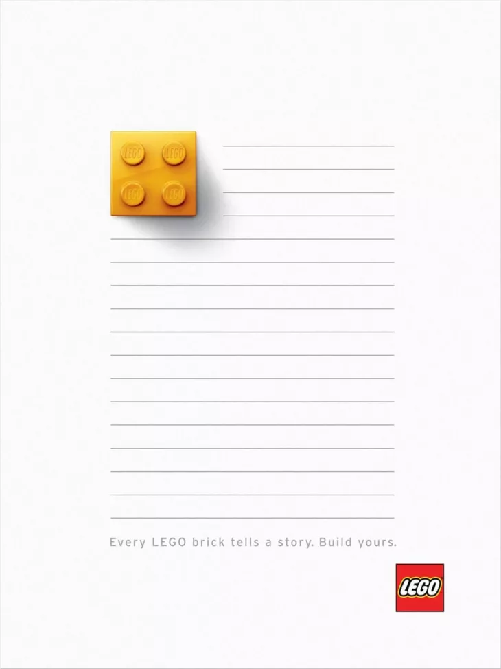 Lego print ads