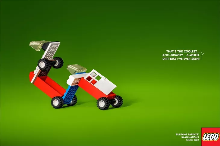Legoland: "Building parents' imaginations since 1932" by Brad