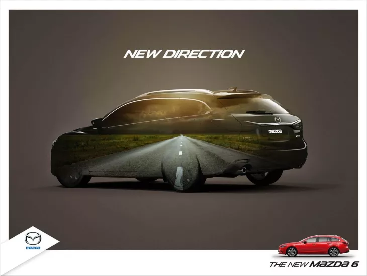 Mazda 6 ads
