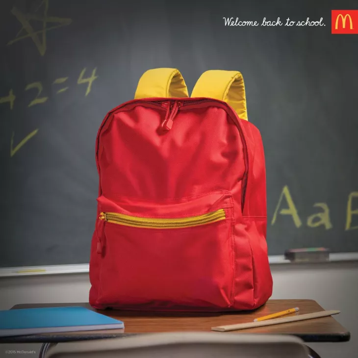 McDonald's: Welcome back to school