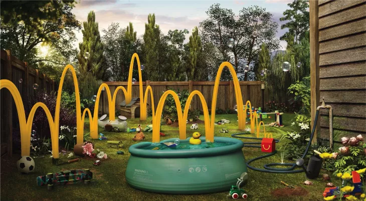 McDonald's "Kids energy" print ads
