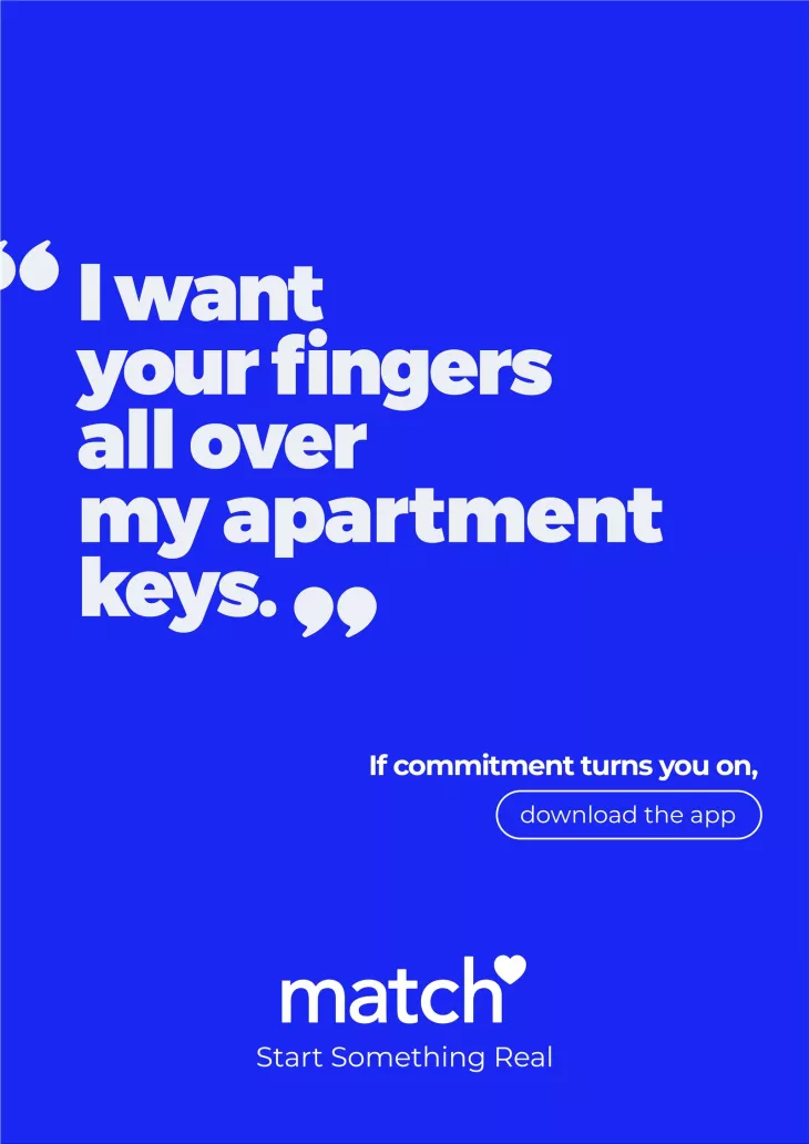 Meetic "If commitment turns you on"