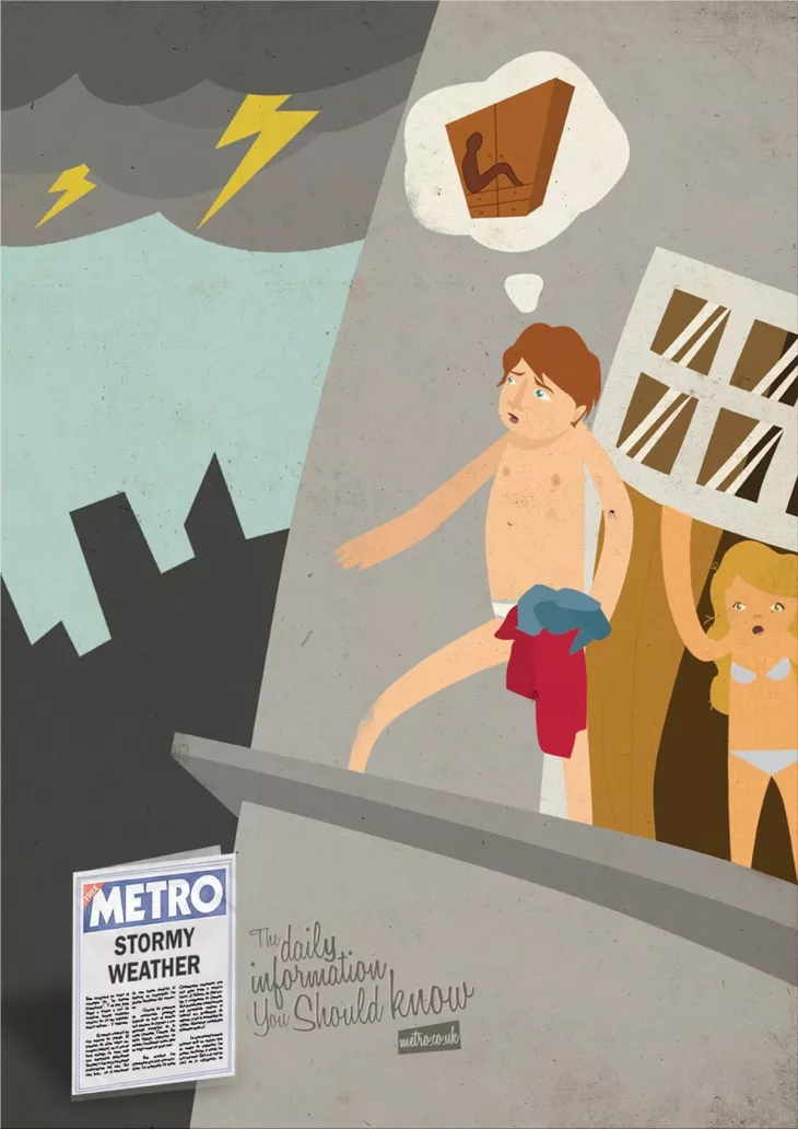 Metro ads