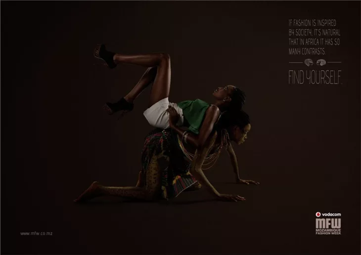 Mozambique Fashion Week ads
