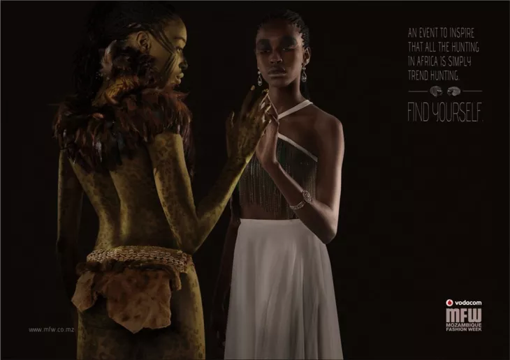 Mozambique Fashion Week ads