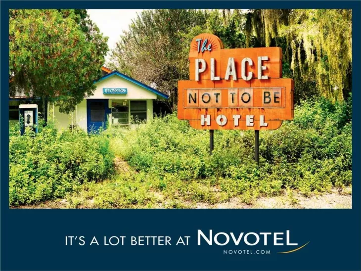 Novotel outdoor ads