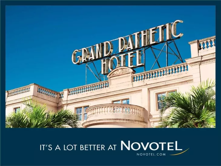 Novotel outdoor ads