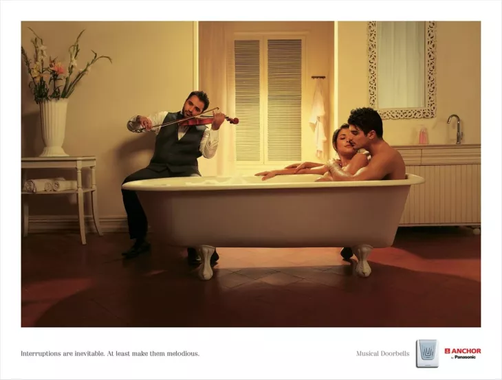 Panasonic Musical Doorbells print ads