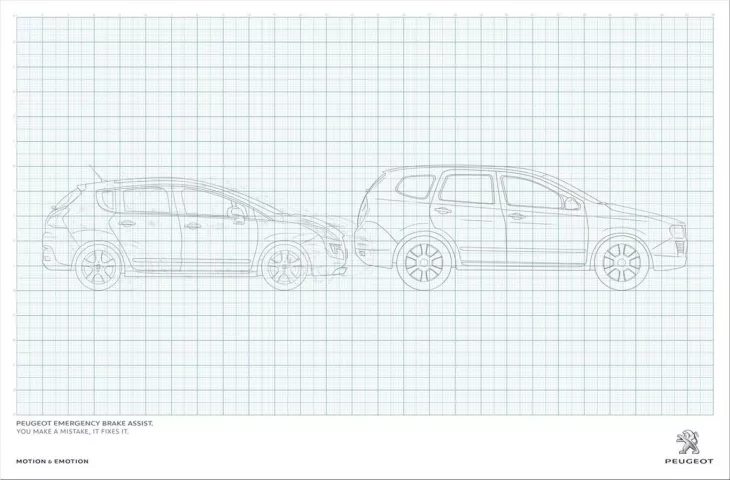 Peugeot print ads