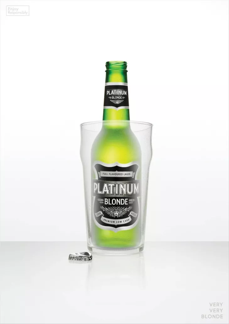 Platinum Blonde ads