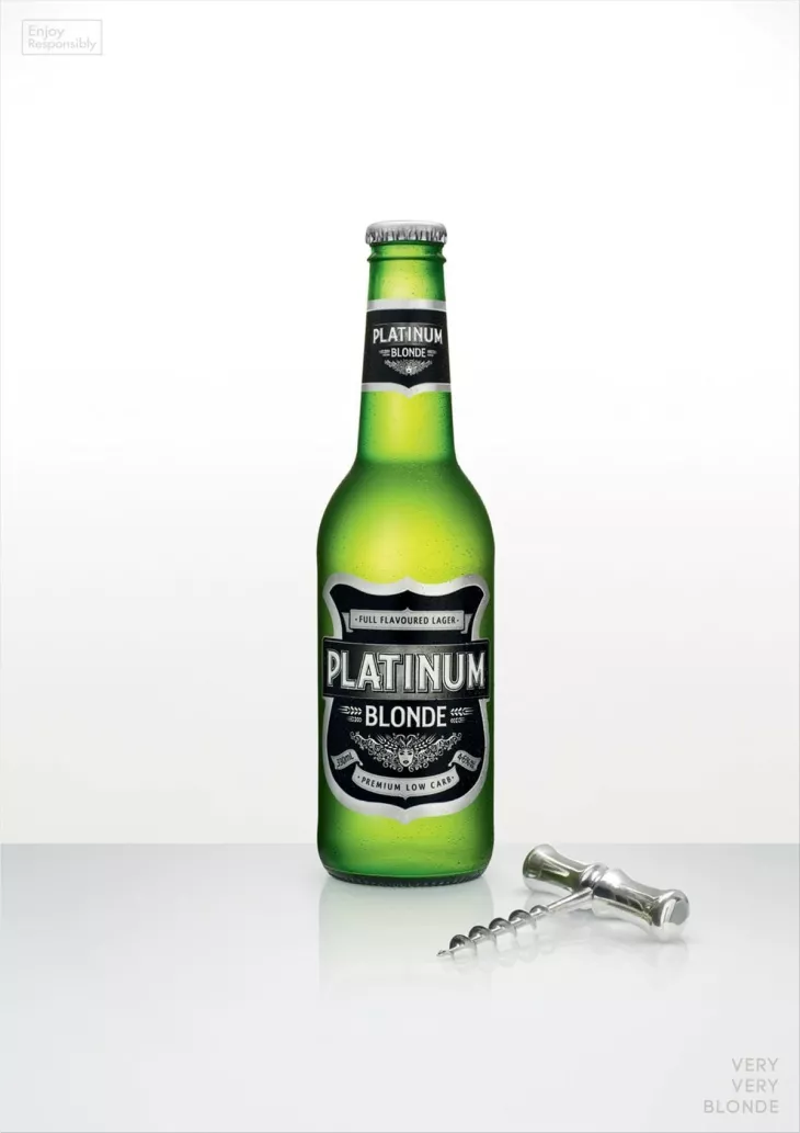 Platinum Blonde ads