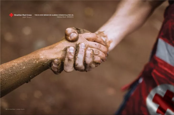 Red Cross print ad