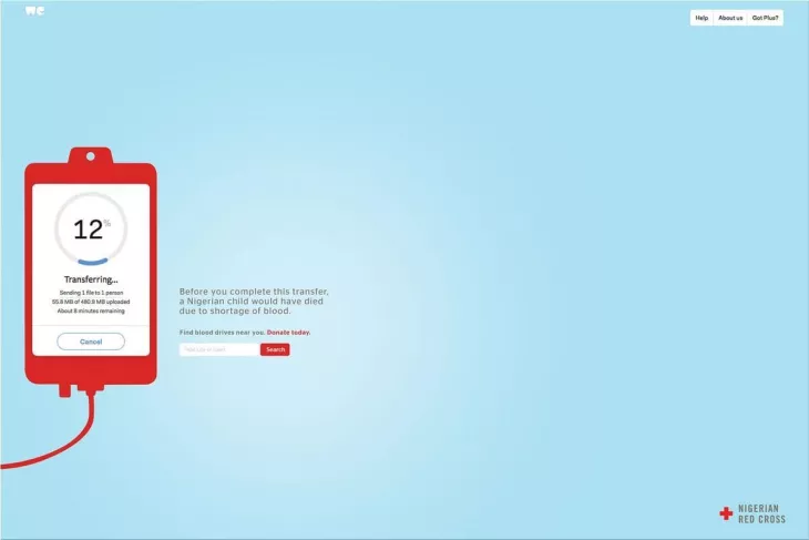 Red Cross: "Donate today" by BBDO