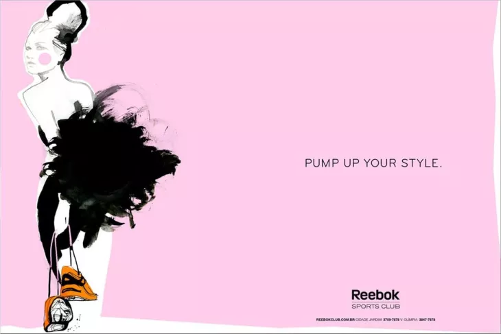 Reebok print ads