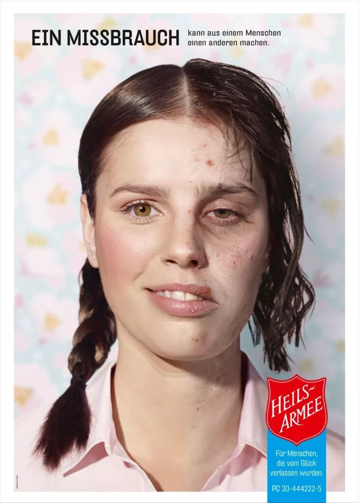 Salvation Army print ads