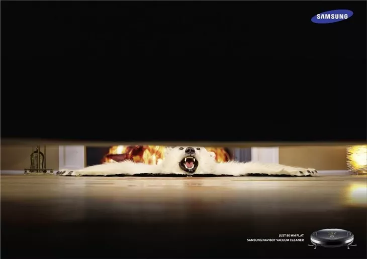 Samsung print ads
