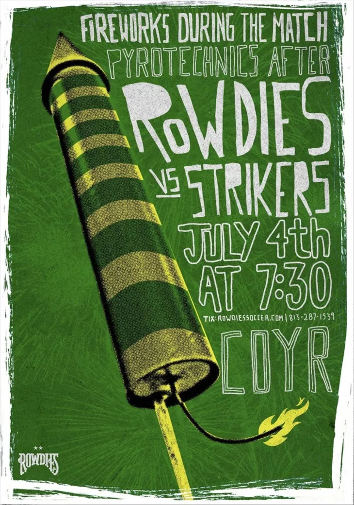 Tampa Bay Rowdies ads