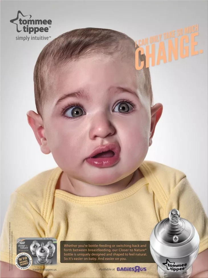 Tommee Tippee ads