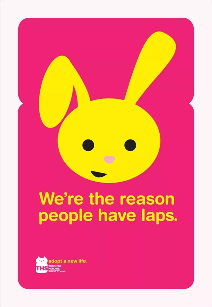 Toronto Humane Society print ads