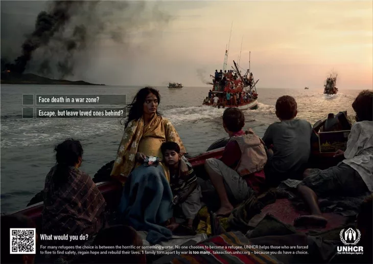 UNHCR ads