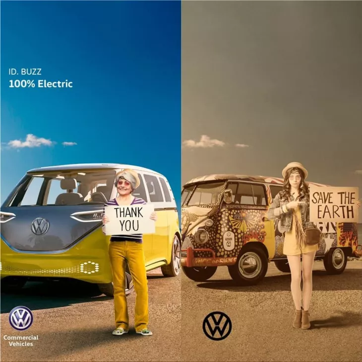 Volkswagen "ID. BUZZ 100% Electric | Save the Earth"