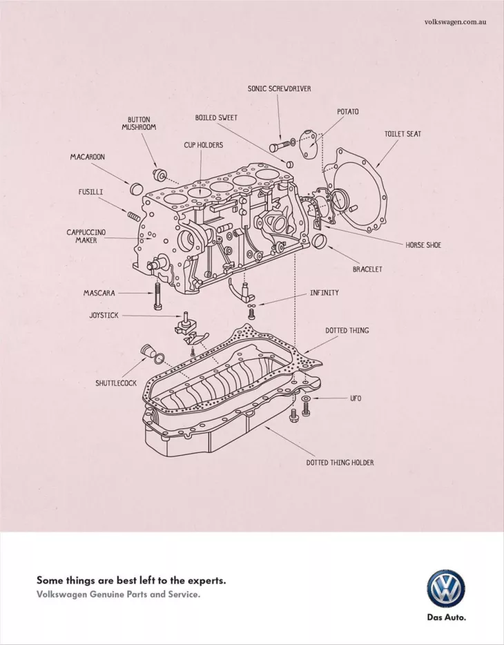 Volkswagen print ads