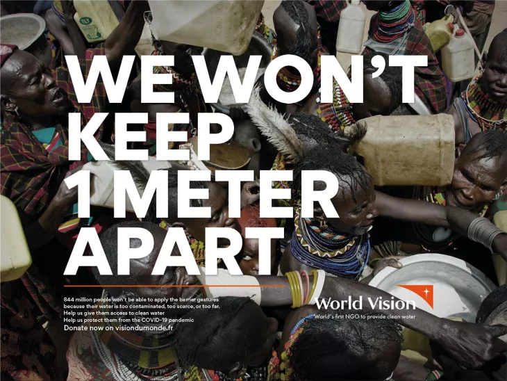 World Vision print ads