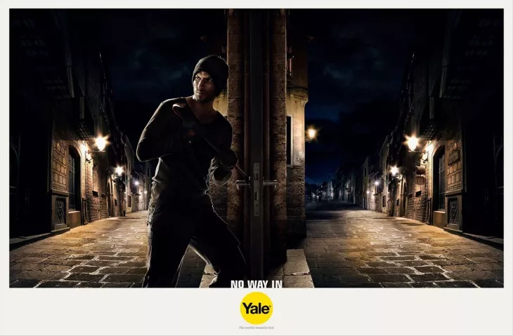 Yale Locks ad