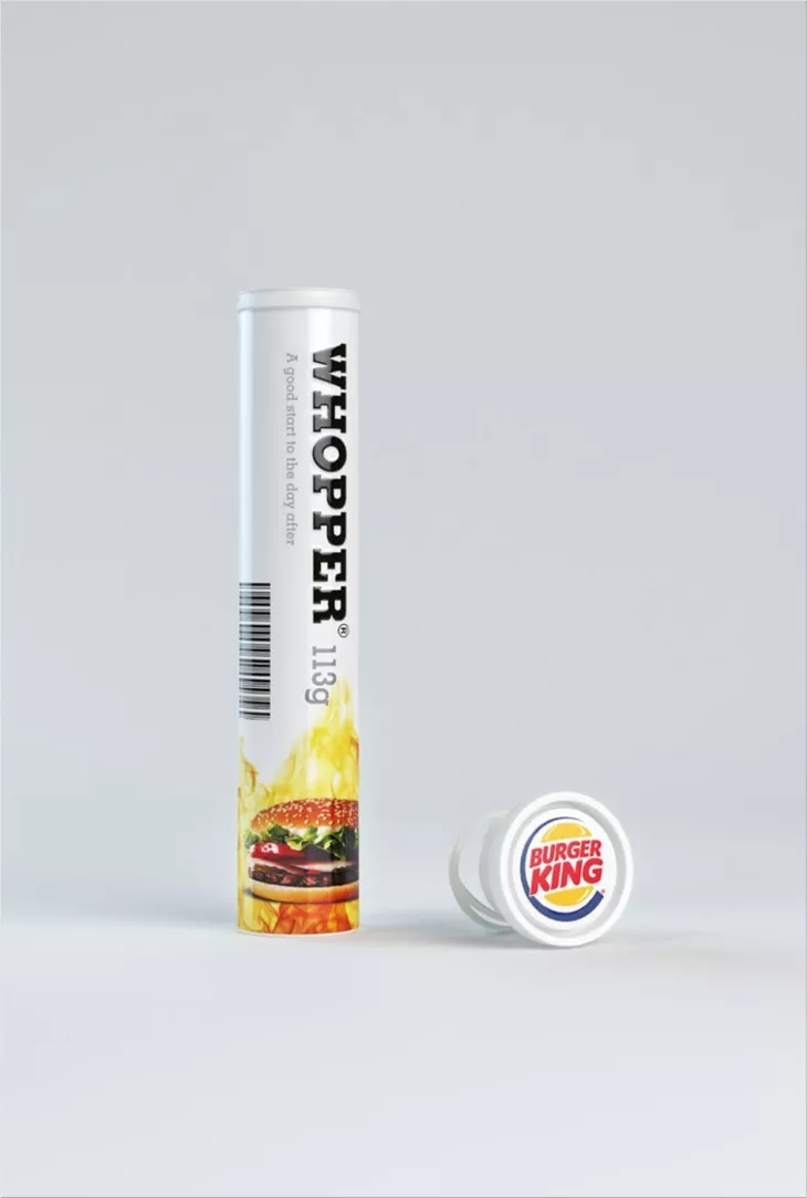Burger King print ads